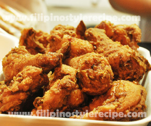 Crispy Garlic Chicken Recipefilipino Style Recipe Filipino Style Recipe