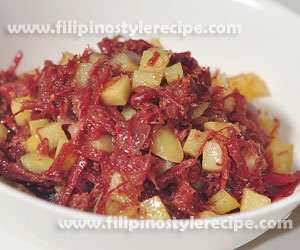 Ginisang Corned Beef Filipino Style Recipe