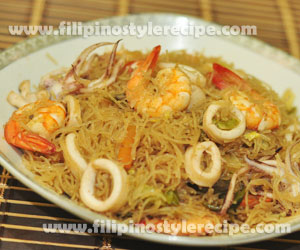 t-seafoodpansitbihonguisado