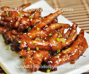 Spicy Chicken Feet Filipino Style Recipe