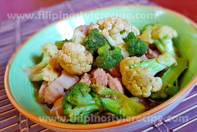 Cauliflowerfilipino Style Recipe Filipino Style Recipe