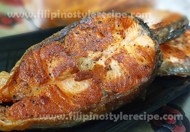 salmon steak